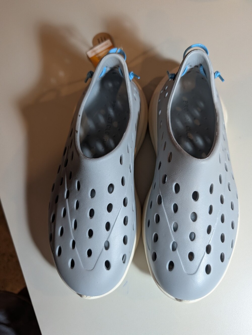 Project Cloud Gray M7.5/W9 Lightweight Slip-On Recovery Shoes in Light Gray NWT